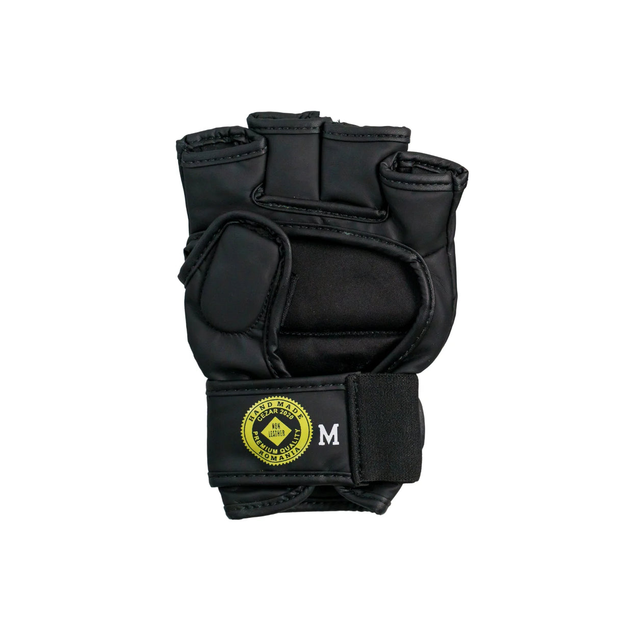 Mănuși MMA Pro, piele naturală, rezistente, negre, MMAP-B 2