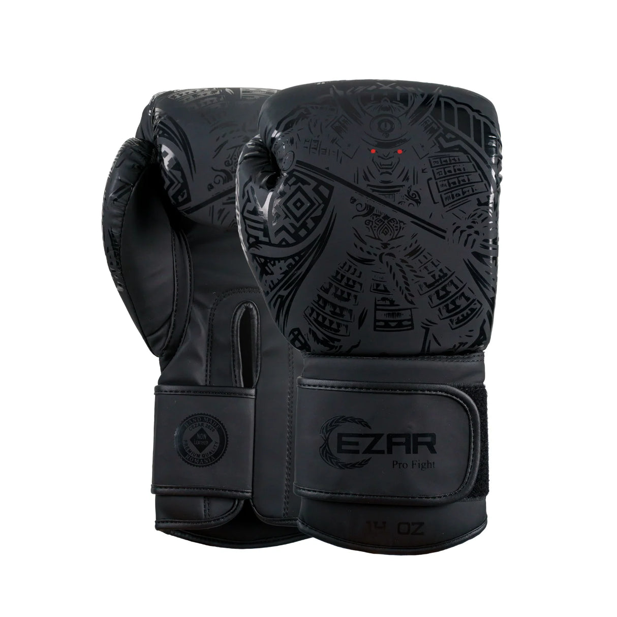 Mănuși de box Eco Basic Samurai, piele ecologică, negre, BOXEBS-B 1