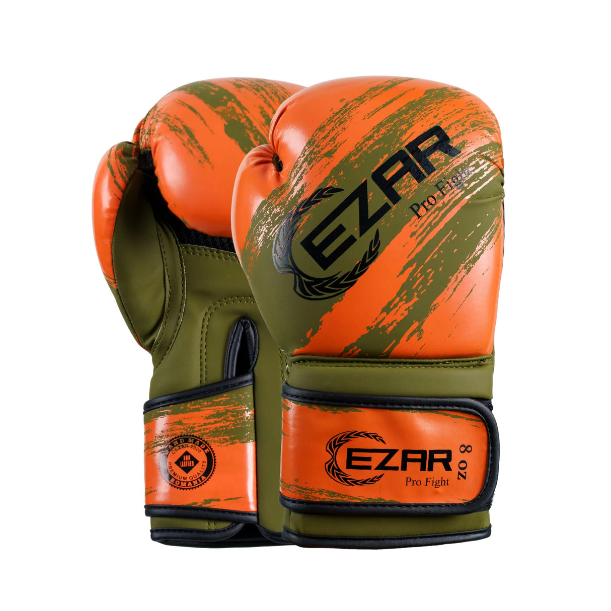 Mănuși de box Eco Basic, piele ecologică, portocalii, BOXEB-P 1