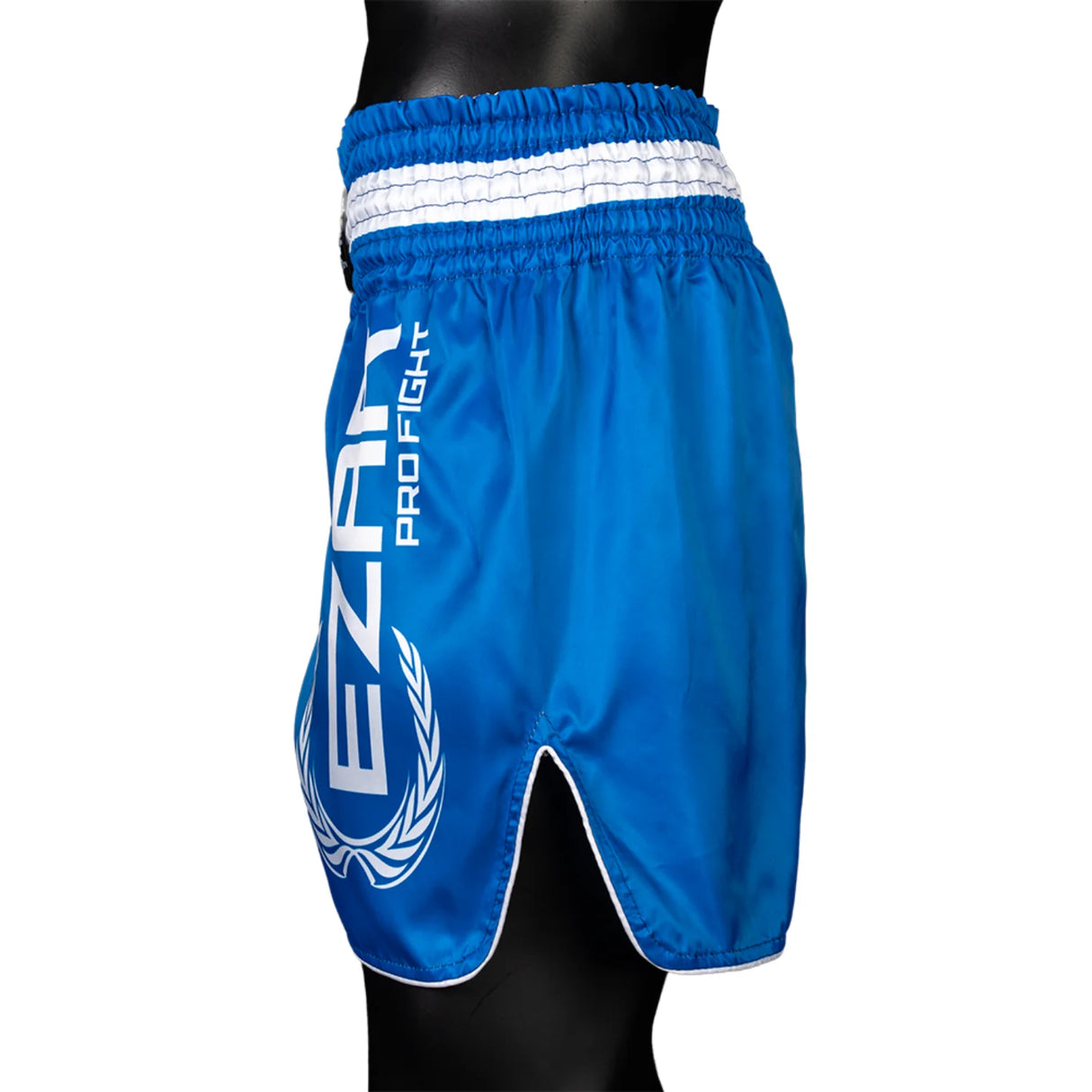 Șort Kickboxing, poliester, talie elastică, albastru, SKICK-B 3