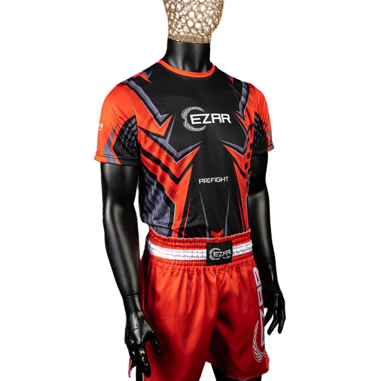 Tricou antrenament box și kickboxing, Cezar PRO Fight, roșu, TRIBK-R 5