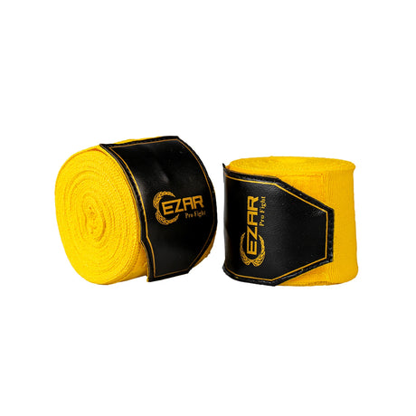 Bandaj box 4,5m, material elastic și respirabil, galben, BBOX45M-G