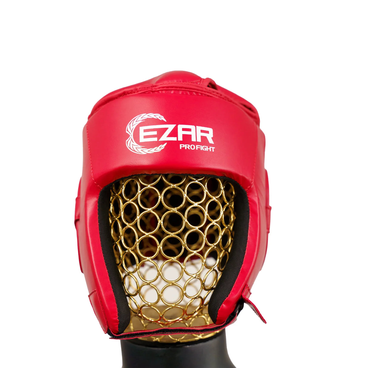 Cască Kickbox pentru competiție, piele ecologică, roșie, CKICKC-R 1