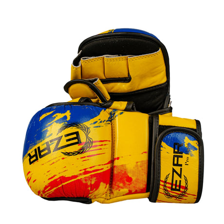 Mănuși MMA Sparring, Love România, piele naturală, MMAS-LR 1