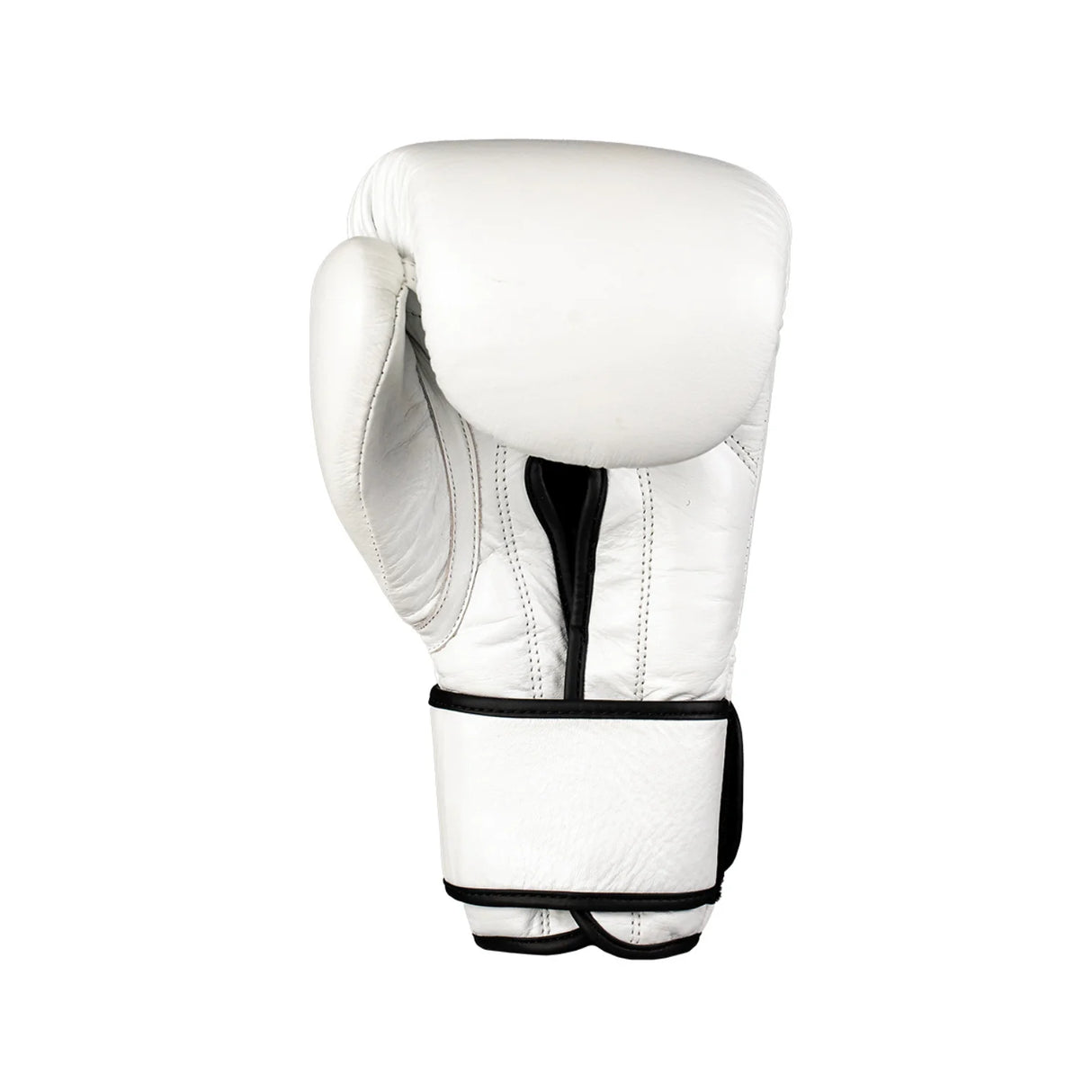 Mănuși de box Basic, piele naturală, ultra-ușoare, albe, BOXB-W 2