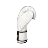 Mănuși de box Basic, piele naturală, ultra-ușoare, albe, BOXB-W 3