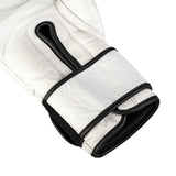 Mănuși de box Basic, piele naturală, ultra-ușoare, albe, BOXB-W 4