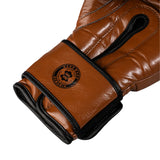 Mănuși de box Basic, piele naturală, ultra-ușoare, maro, BOXB-C 4