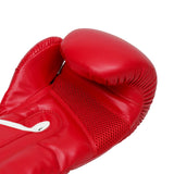 Mănuși de box Eco Basic CFC, piele ecologică, roșii BOXEBCFC-R 5