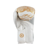 Mănuși de box Eco Basic Dragon, piele ecologică, albe, BOXEBD-W 2