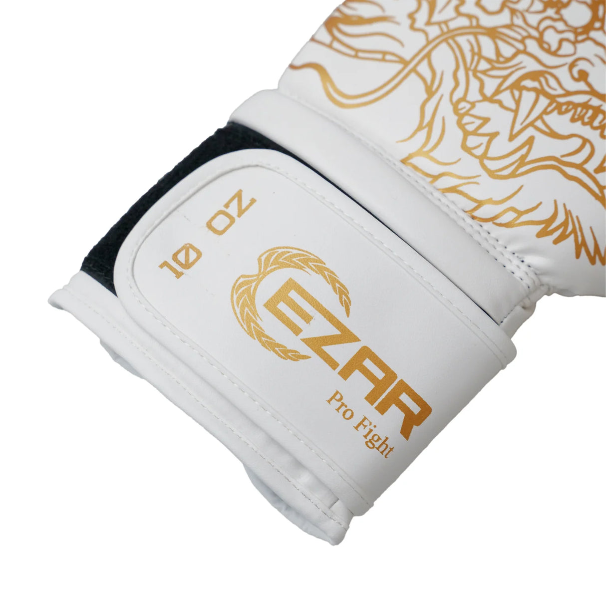 Mănuși de box Eco Basic Dragon, piele ecologică, albe, BOXEBD-W 3