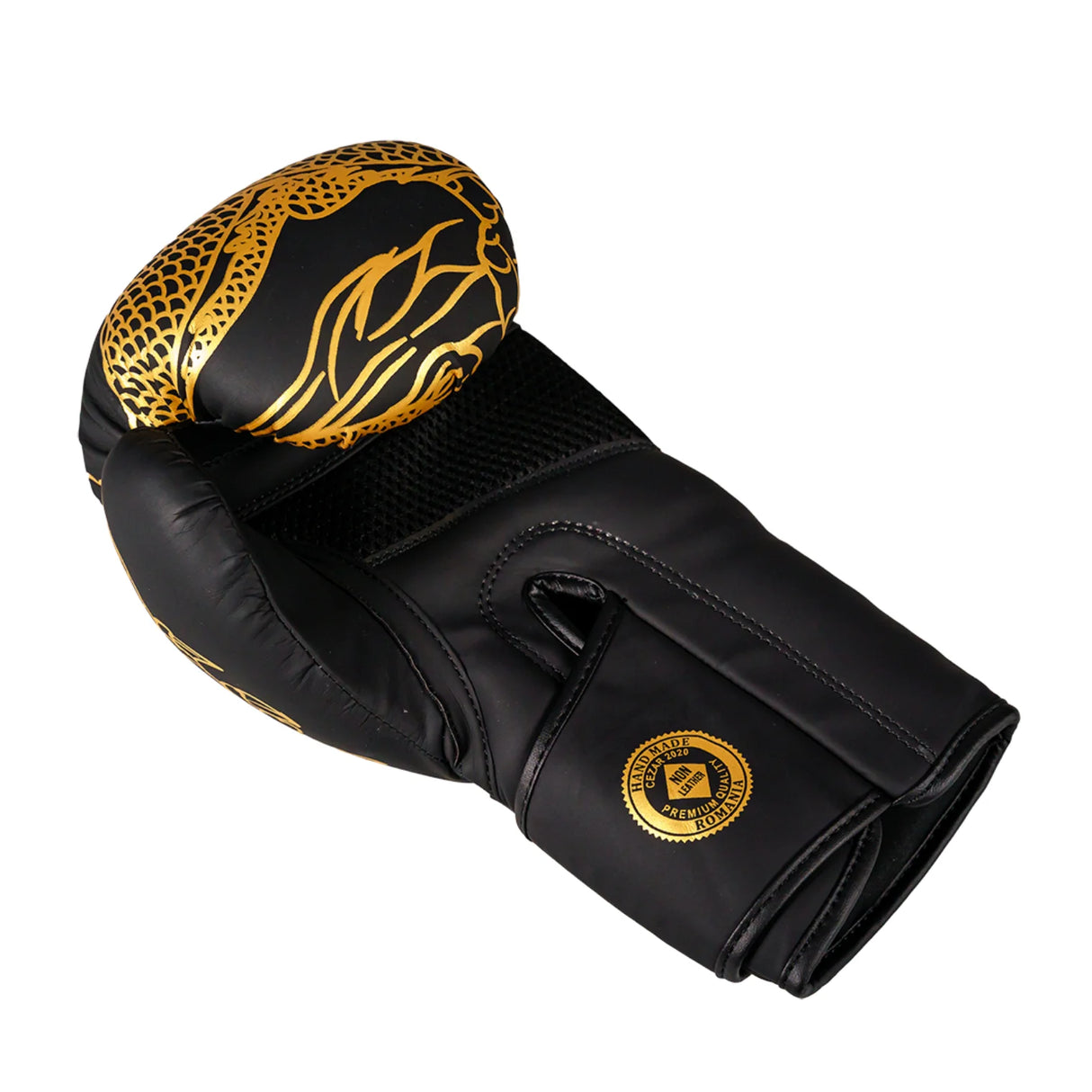 Mănuși de box Eco Basic Dragon, piele ecologică, negre, BOXEBD-B 4