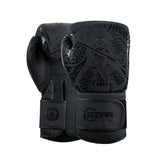 Mănuși de box Eco Basic Samurai, piele ecologică, negre, BOXEBS-B 1