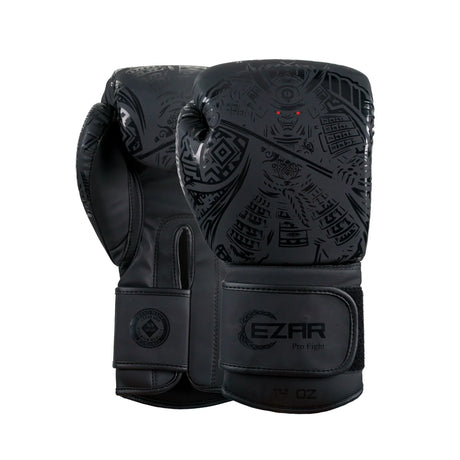 Mănuși de box Eco Basic Samurai, piele ecologică, negre, BOXEBS-B 1