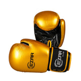 Mănuși de box Eco Basic, piele ecologică, ușoare, aurii, BOXEB-G 1