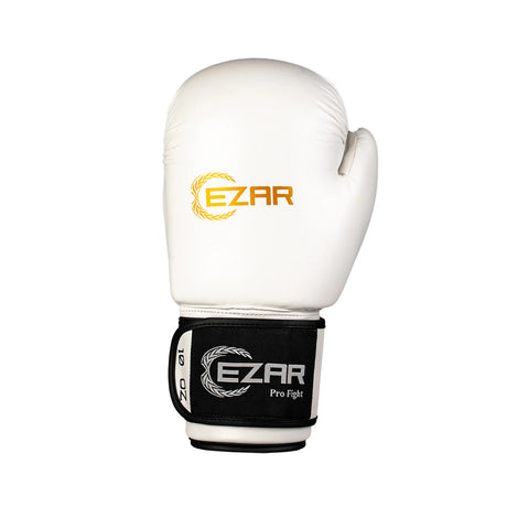 Mănuși de box Eco Basic, piele ecologică, ușoare, albe, BOXEB-W 2