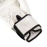 Mănuși de box Eco Basic, piele ecologică, ușoare, albe, BOXEB-W 5