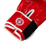 Mănuși de box Eco Basic, piele ecologică, ușoare, roșii, BOXEB-R 4