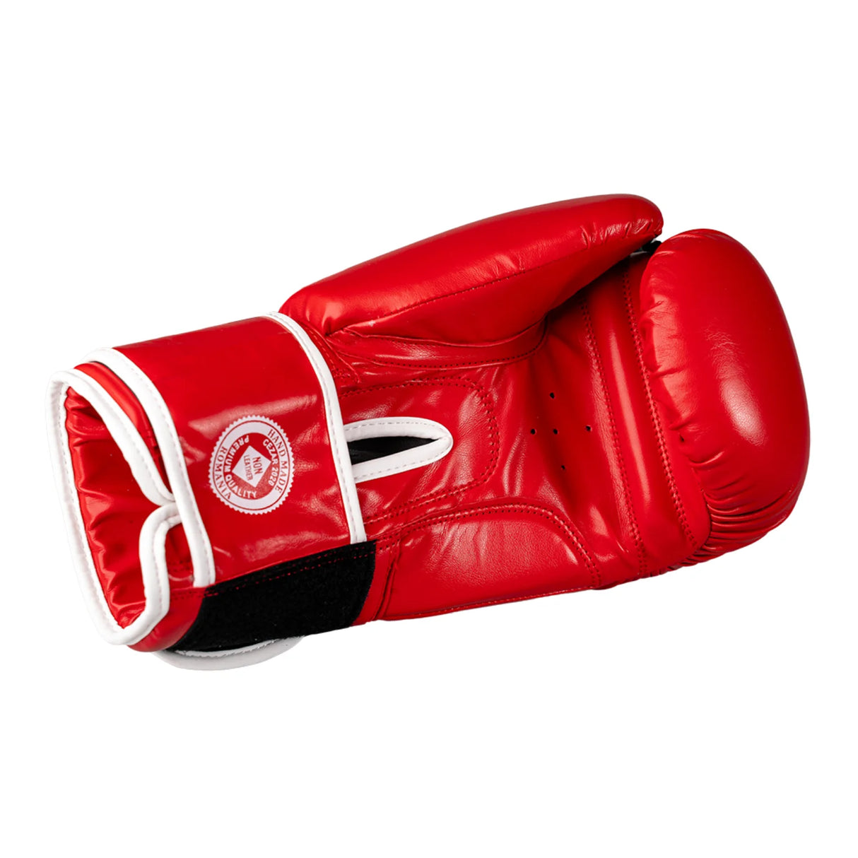 Mănuși de box Eco Basic, piele ecologică, ușoare, roșii, BOXEB-R 5