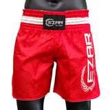 Șort Kickboxing, poliester, talie elastică, roșu, SKICK-R 1