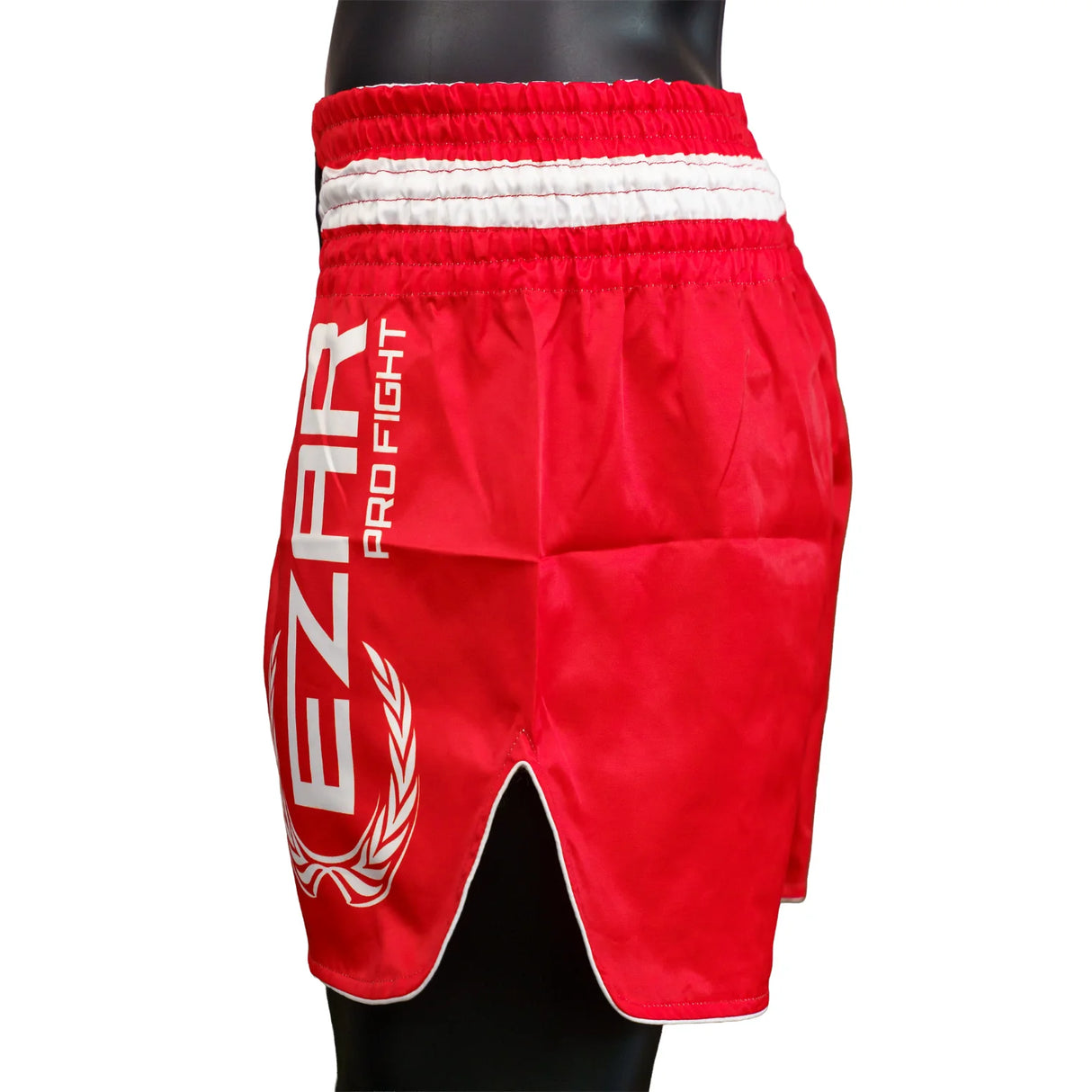 Șort Kickboxing, poliester, talie elastică, roșu, SKICK-R 4