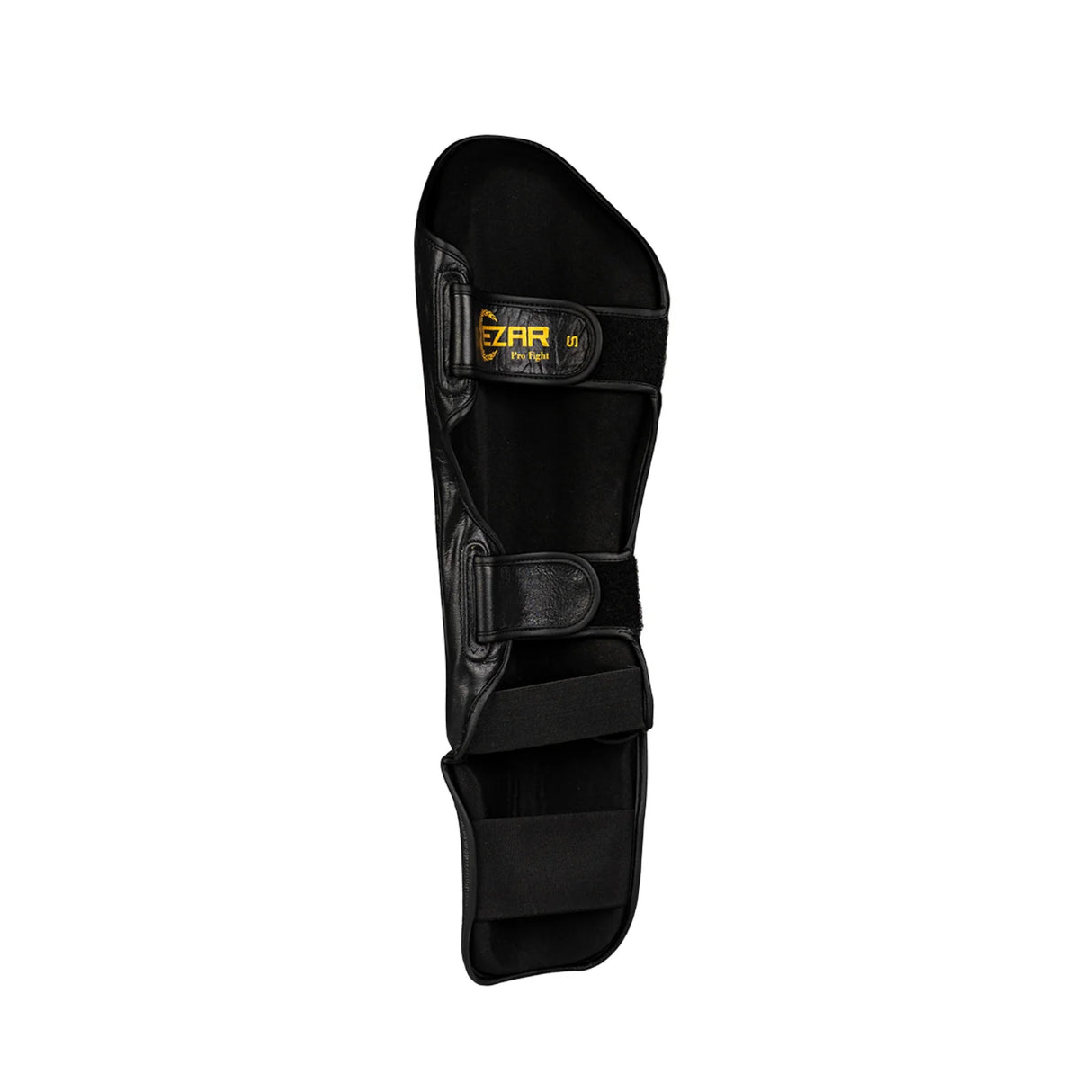 Tibiere protecție Basic, piele naturală, negre, TBB 2