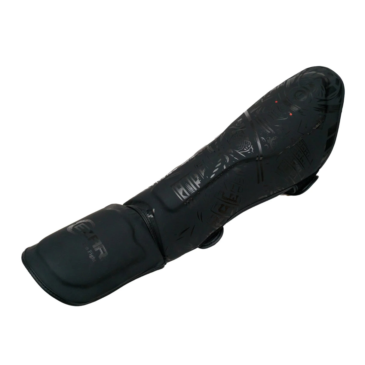 Tibiere protecție Eco Basic Samurai, piele ecologică, negre, TBEBS-B 3