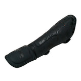 Tibiere protecție Eco Basic Samurai, piele ecologică, negre, TBEBS-B 3